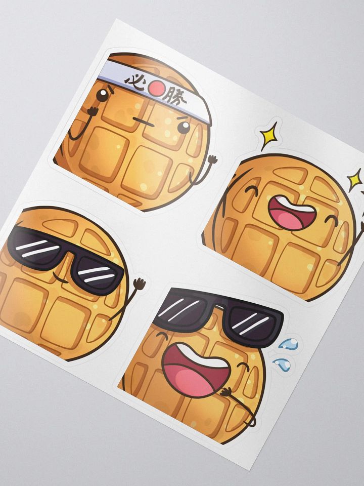 Waffle Emote Stickers product image (2)