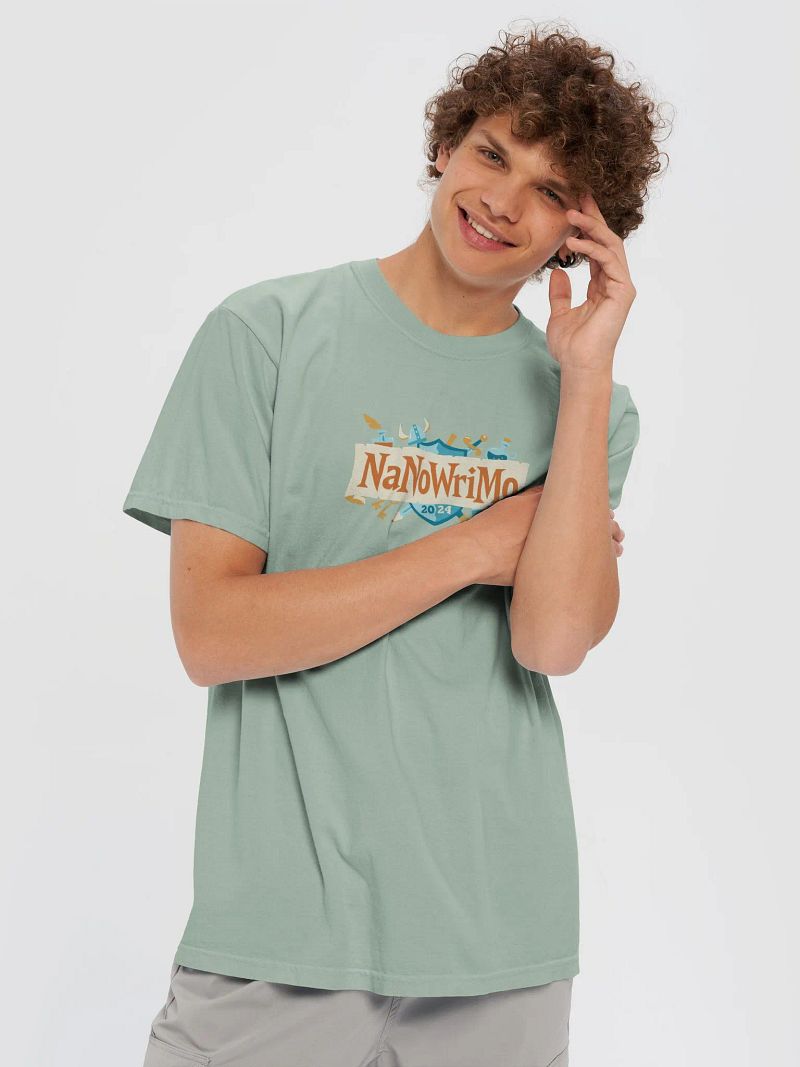 NaNoWriMo 2024 Official T-Shirt - Crew Neck