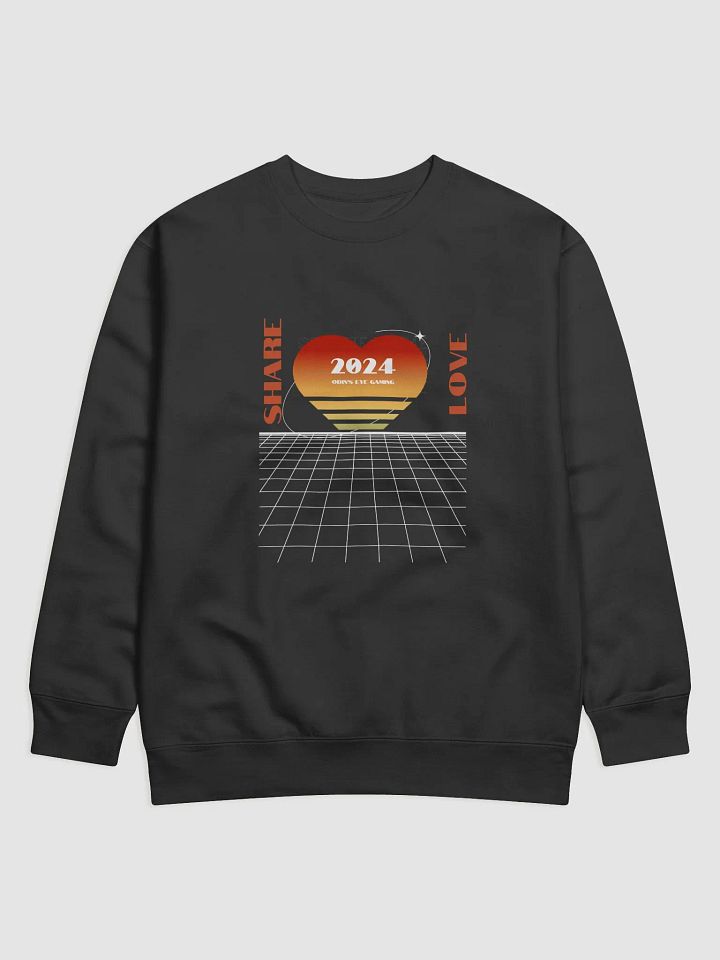 Share Love Vaporwave Sweatshirt product image (1)