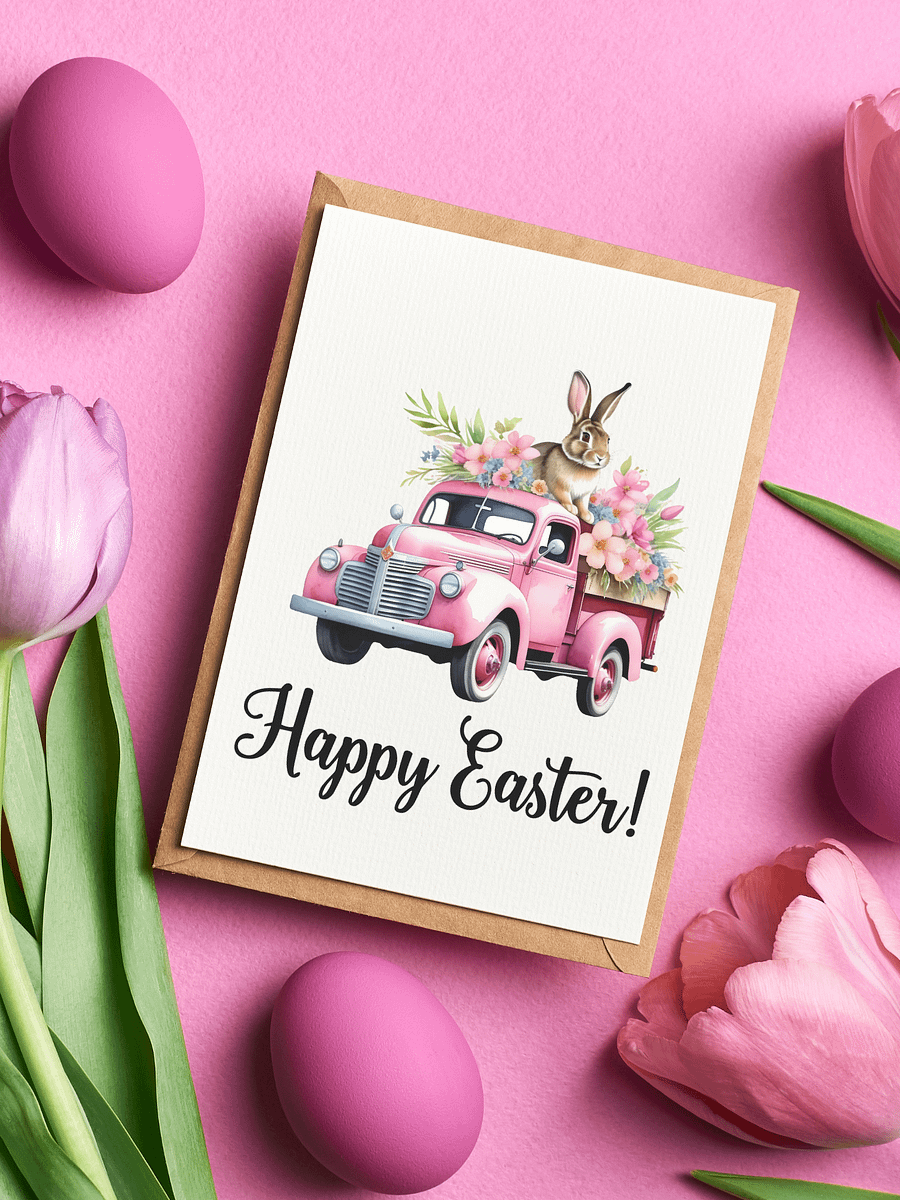 40 Easter Truck Clipart Bundle product image (6)