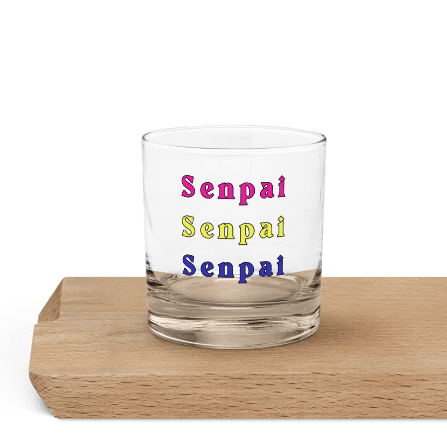 Senpai Spectrum Rocks Glass product image (5)