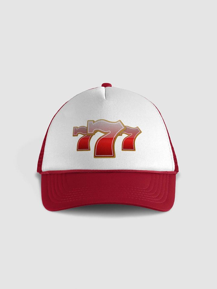 Lucky Seven Foam Trucker Hat product image (1)