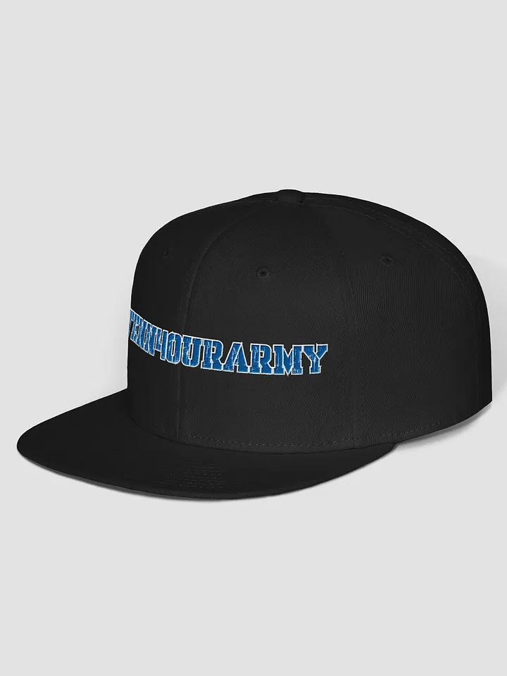 #TENN4OURARMY Blue (Embroidered) Snapback Cap product image (7)