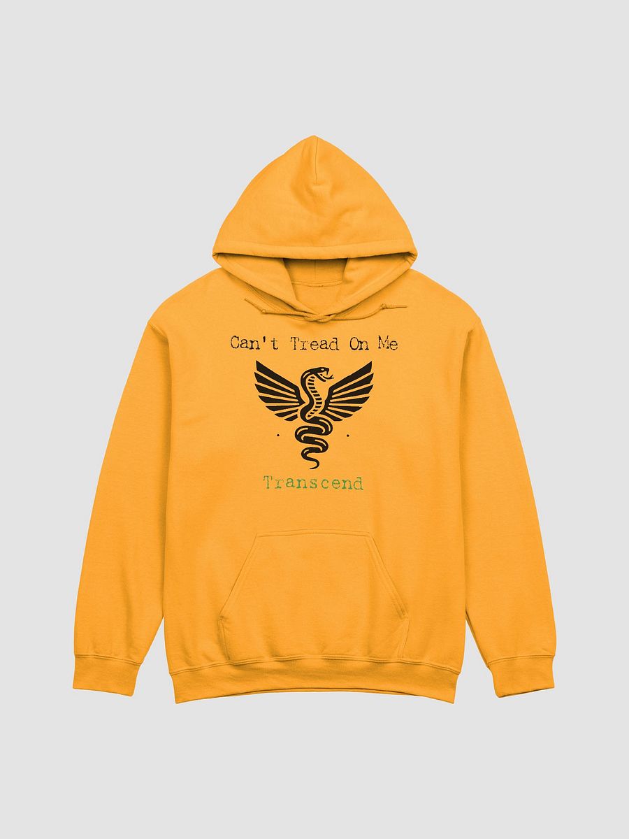 Can't Tread On Me Transcend (Black on Gold) Hoodie product image (1)