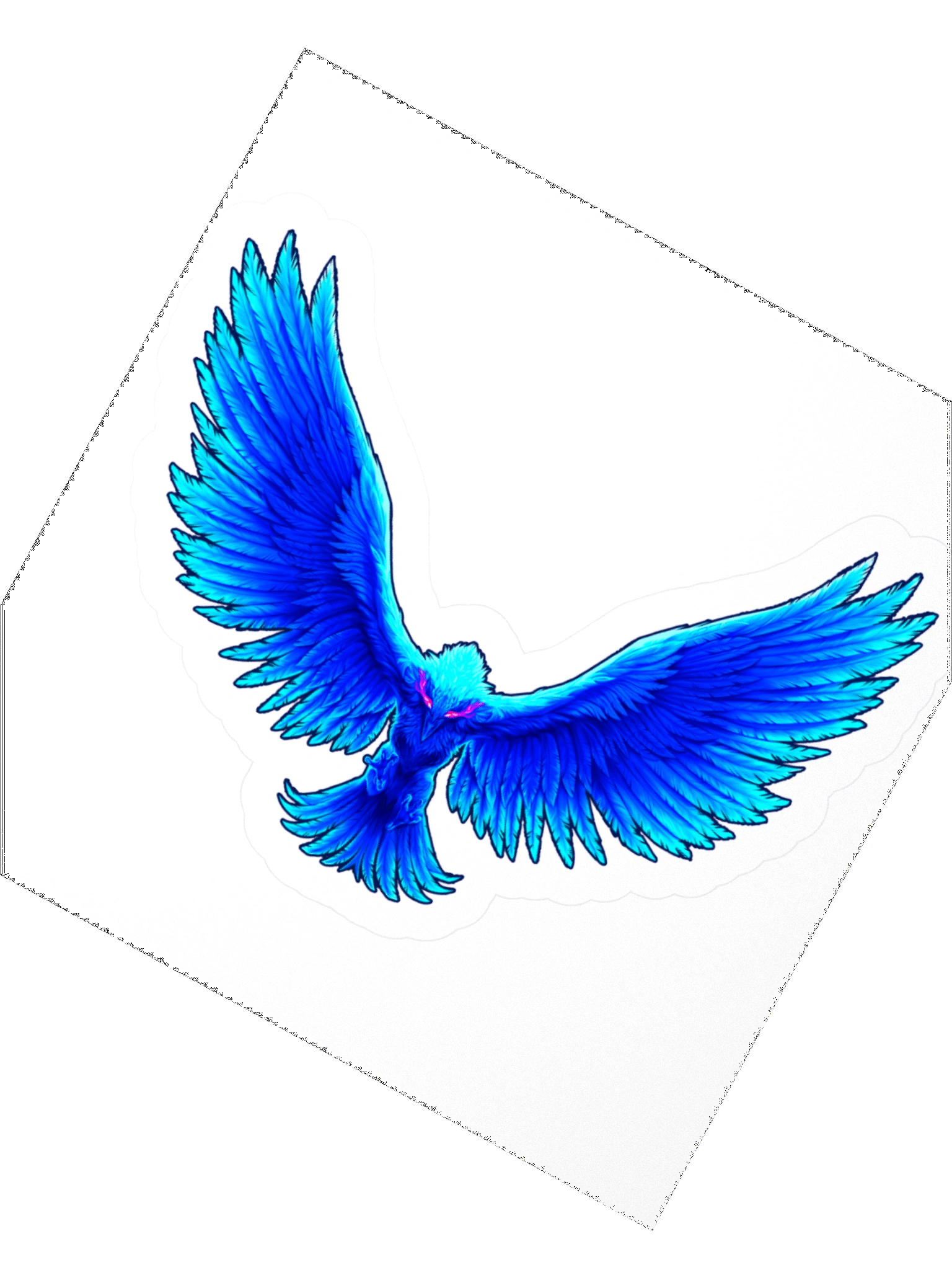 Blue Raven Sticker product image (4)