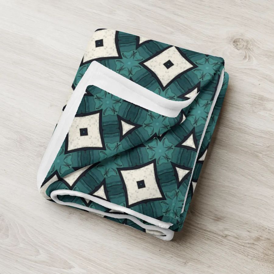 Geometric Shapes Throw Blanket product image (8)