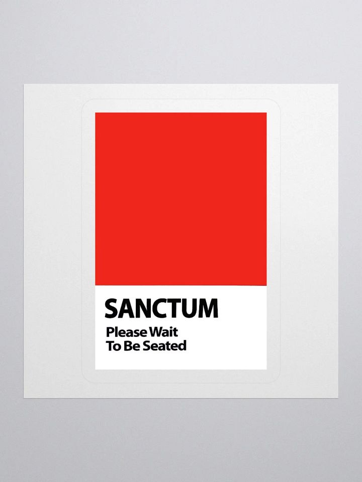 Sanctum - Please Wait To Be Seated product image (1)