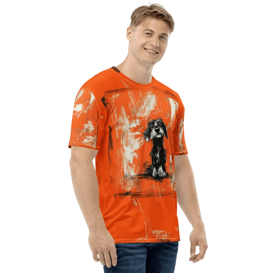 Tričko Jezevčík, oranžový product image (4)