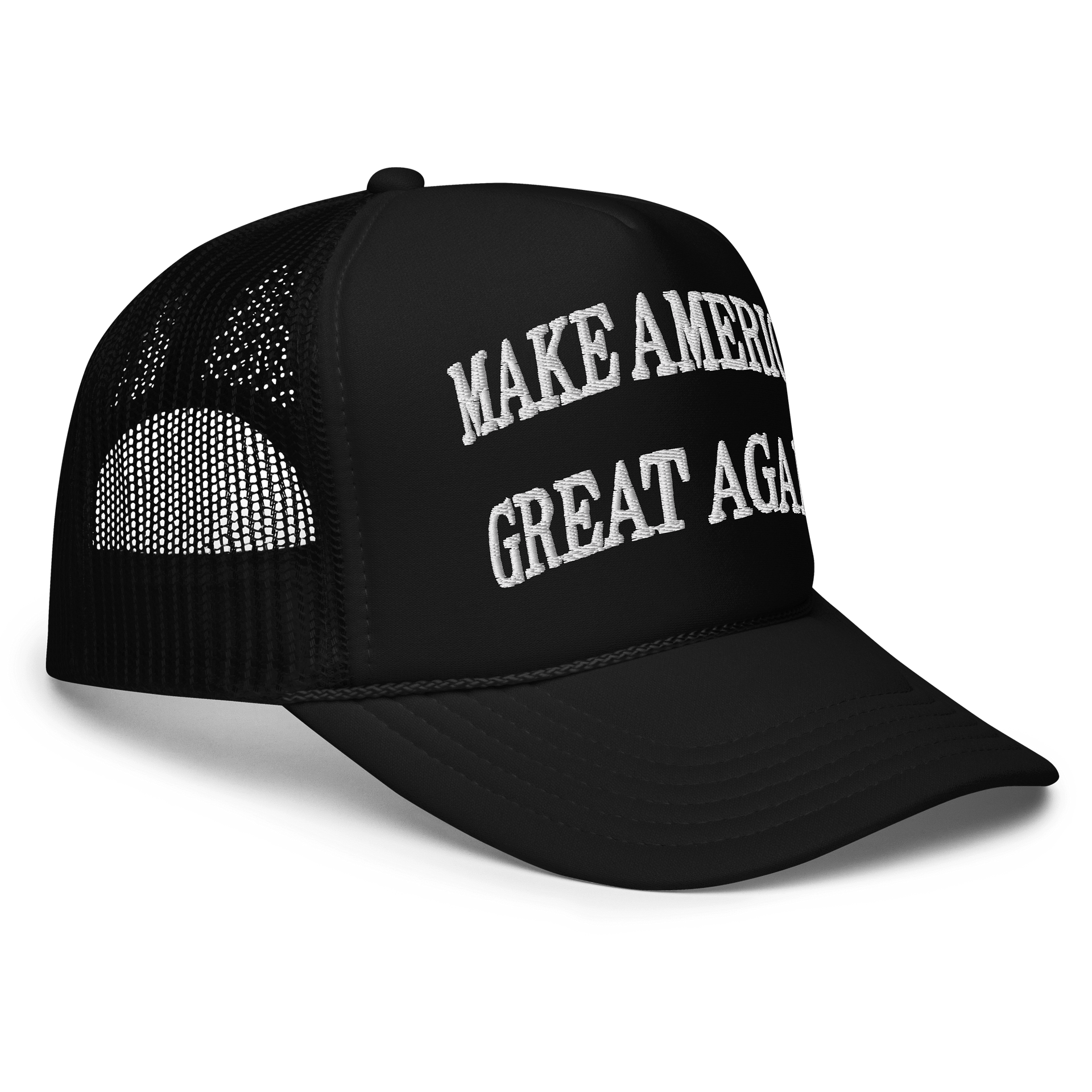 Donald Trump 2025 Chapeau Make America Great Again Slogan avec USA Flag Réglable Casquette de Baseball Mesh-Back Cap product image (3)