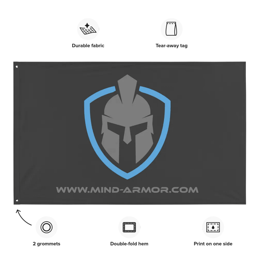 Mind Armor Flag product image (9)