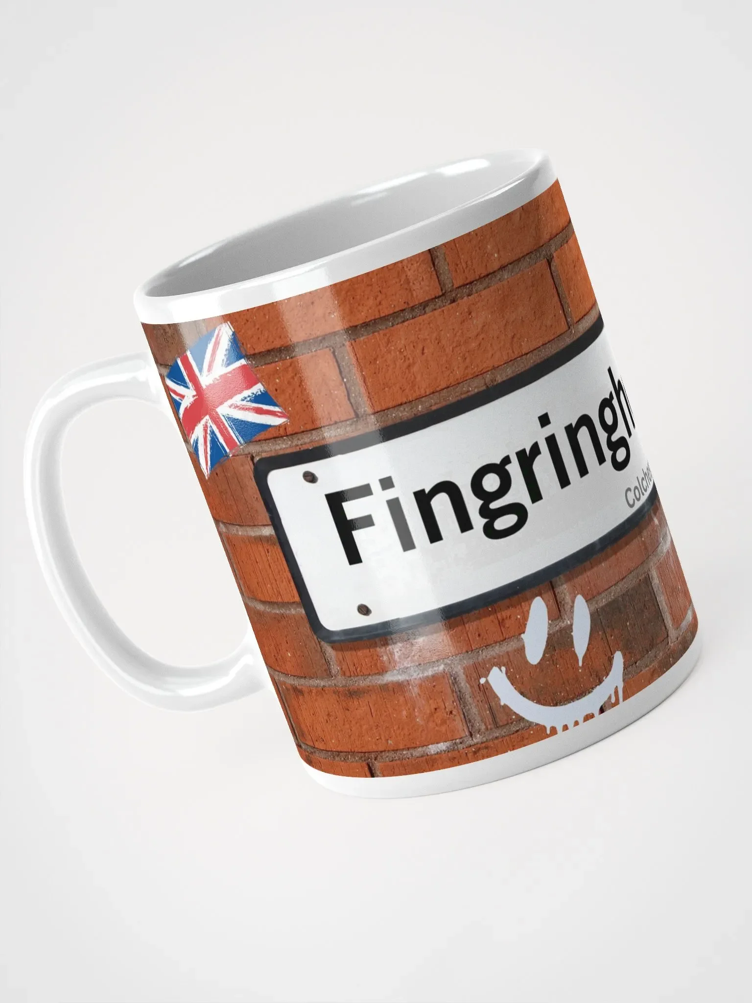 Fingringhoe Road Colchester Mug - Rude British Street Names product image (1)