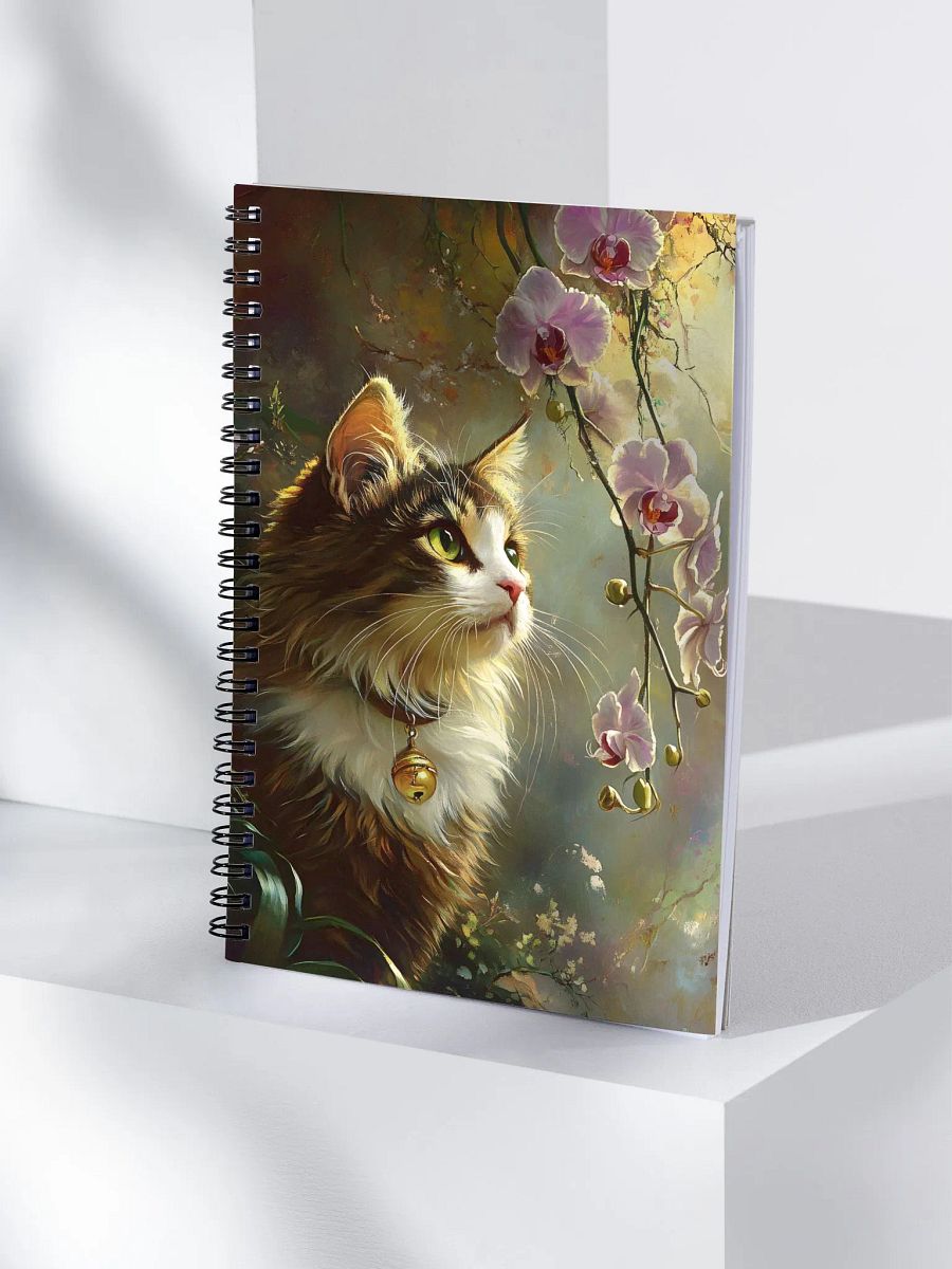 Orchid Whiskers Spiral Notebook product image (4)