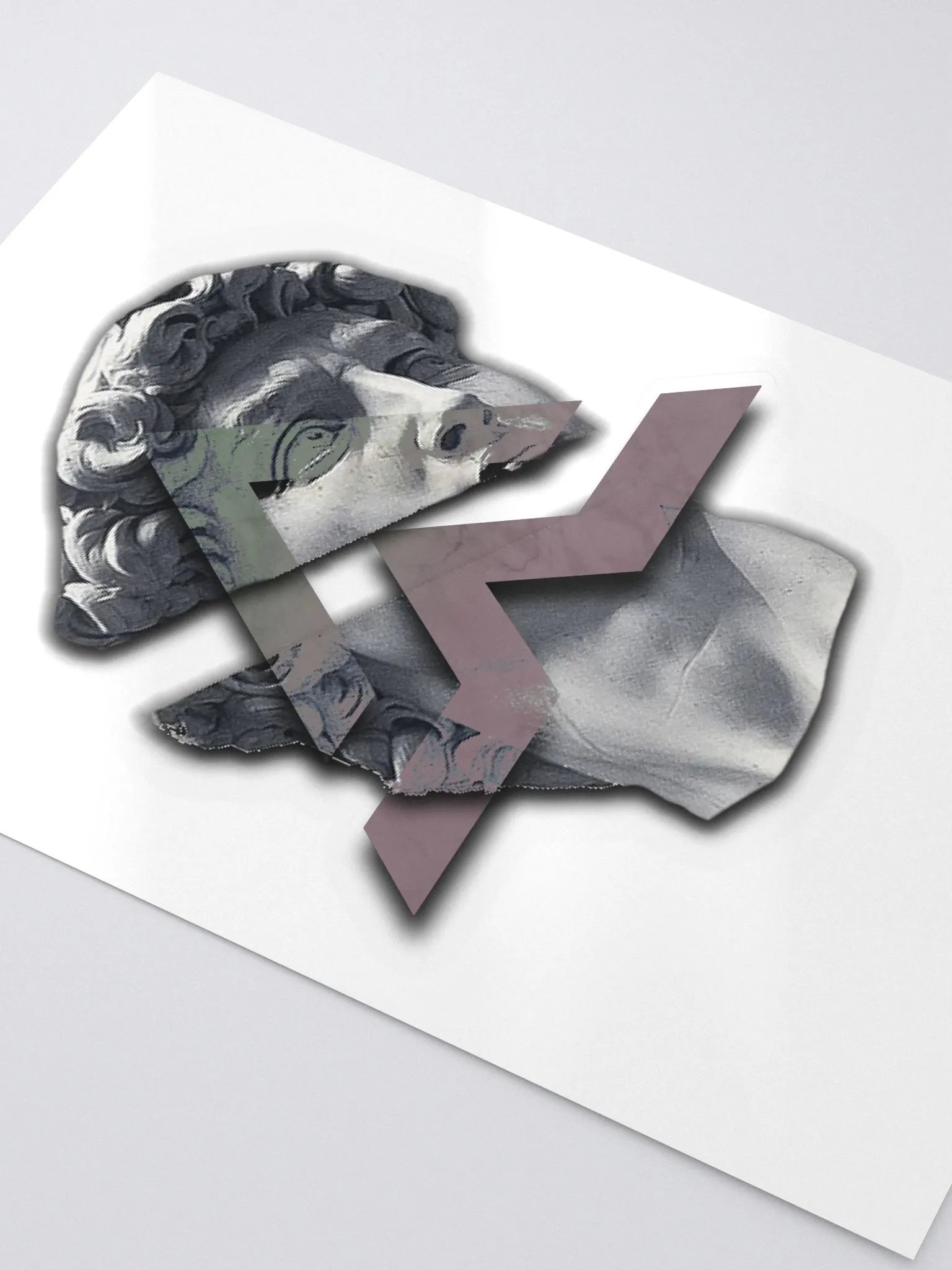 Azoh's Greek Head Sticker product image (3)