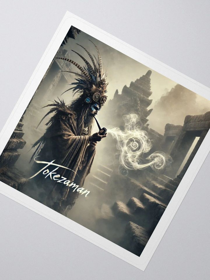 Shaman Smoke Kiss Cut Stickers product image (2)