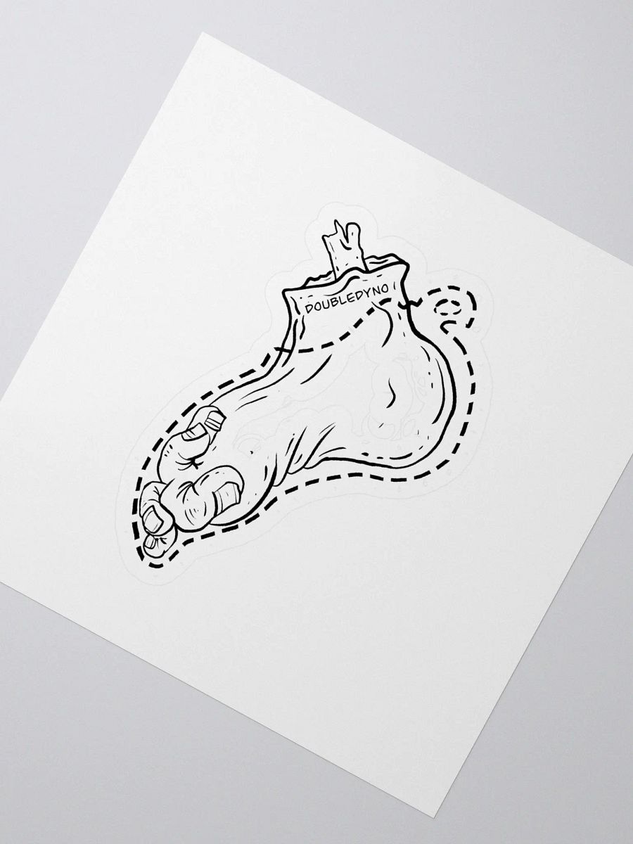 Rock climber foot sticker product image (2)