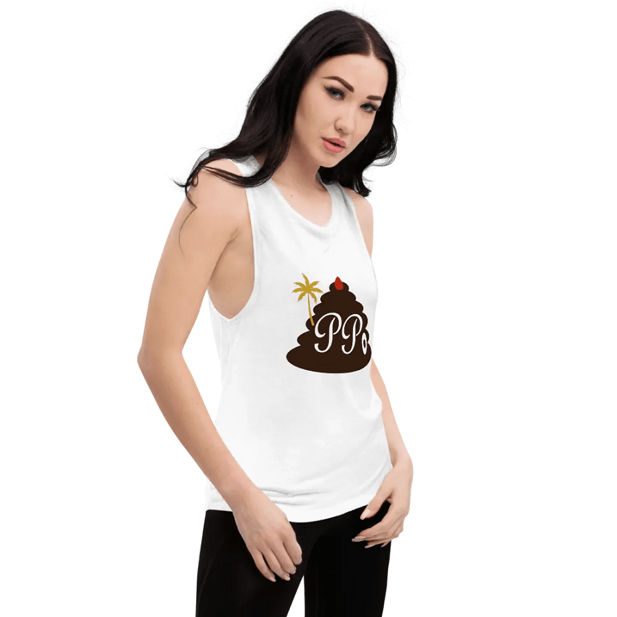 Poop Pees Classic Logo Flowy Muscle Tank product image (55)