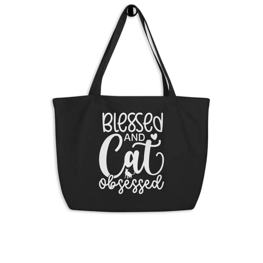 Blessed And Cat Obsessed Bag product image (4)