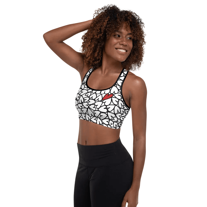 Have A Heart Padded Sports Bra product image (2)