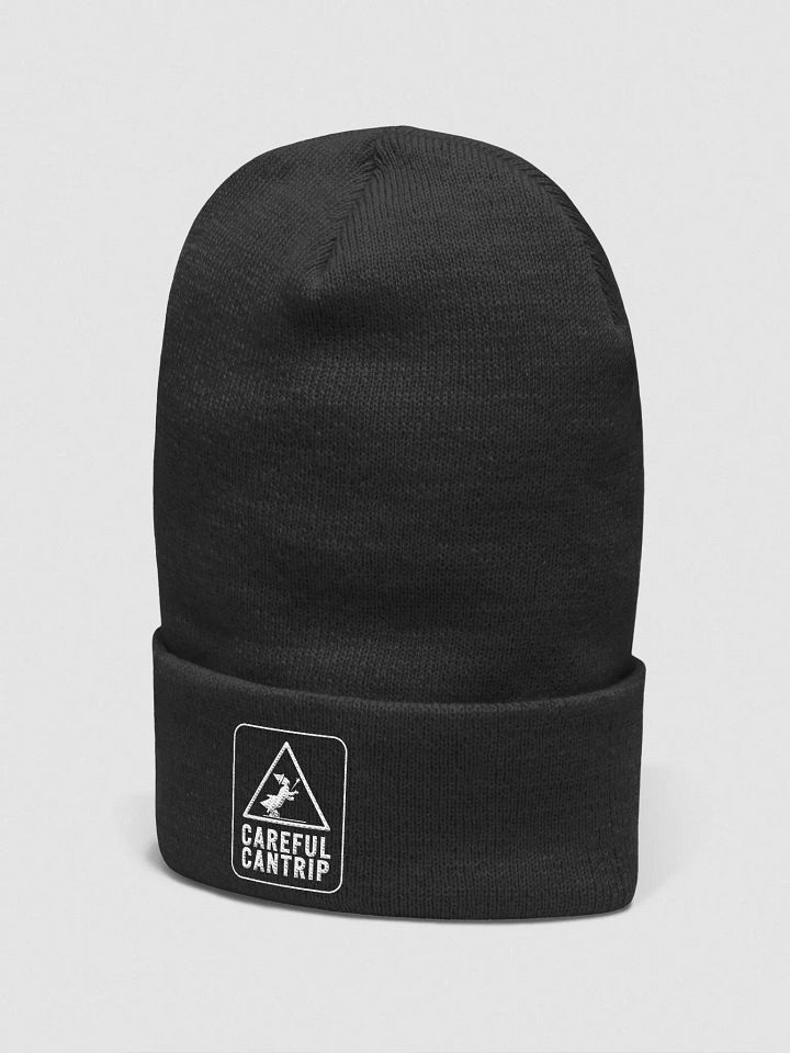 Careful Cantrip Beanie - White Logo product image (2)