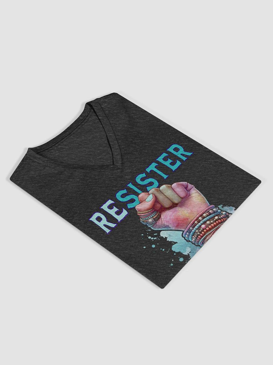 Resister Resist V-Neck Tee product image (9)