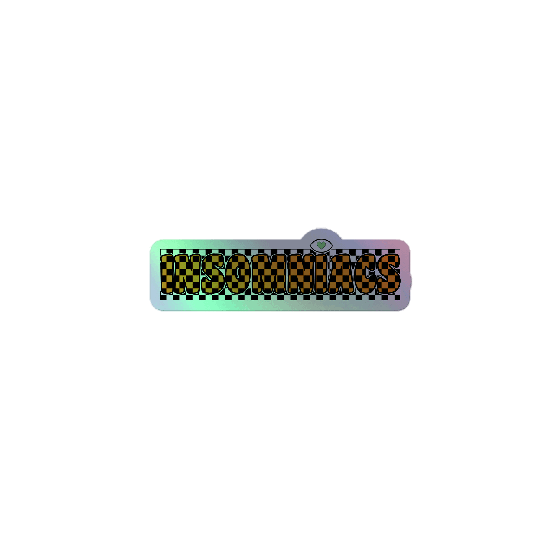 INSOMNIACS | Holo Sticker product image (1)