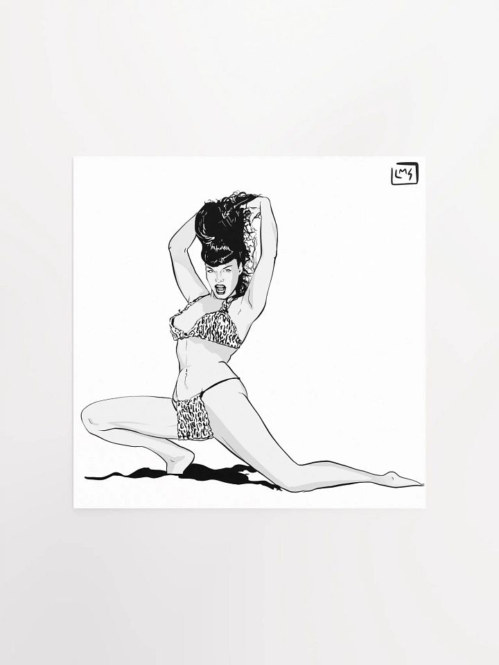 Bettie Page 1 - Poster Print product image (2)