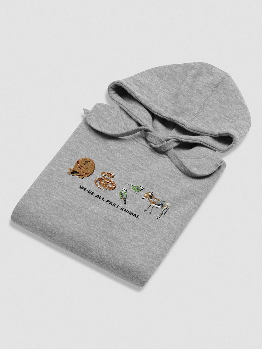 Embroidered Hoodie - We're All Part Animal product image (28)