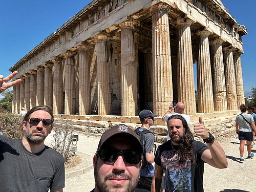 Athens, Greece with @maxlavelletbdm and @ryanknightguitar  #parthenon #greece #acropolis #cappucino #hot #summer #tourist #tb...