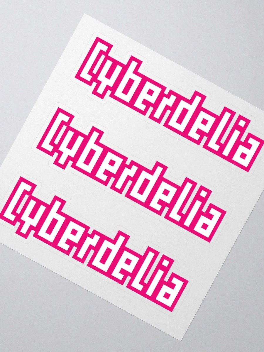 Cyberdelia NYC Stickers product image (2)