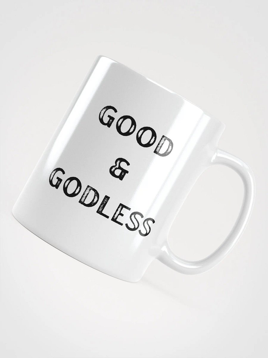 Good + godless mug white product image (12)