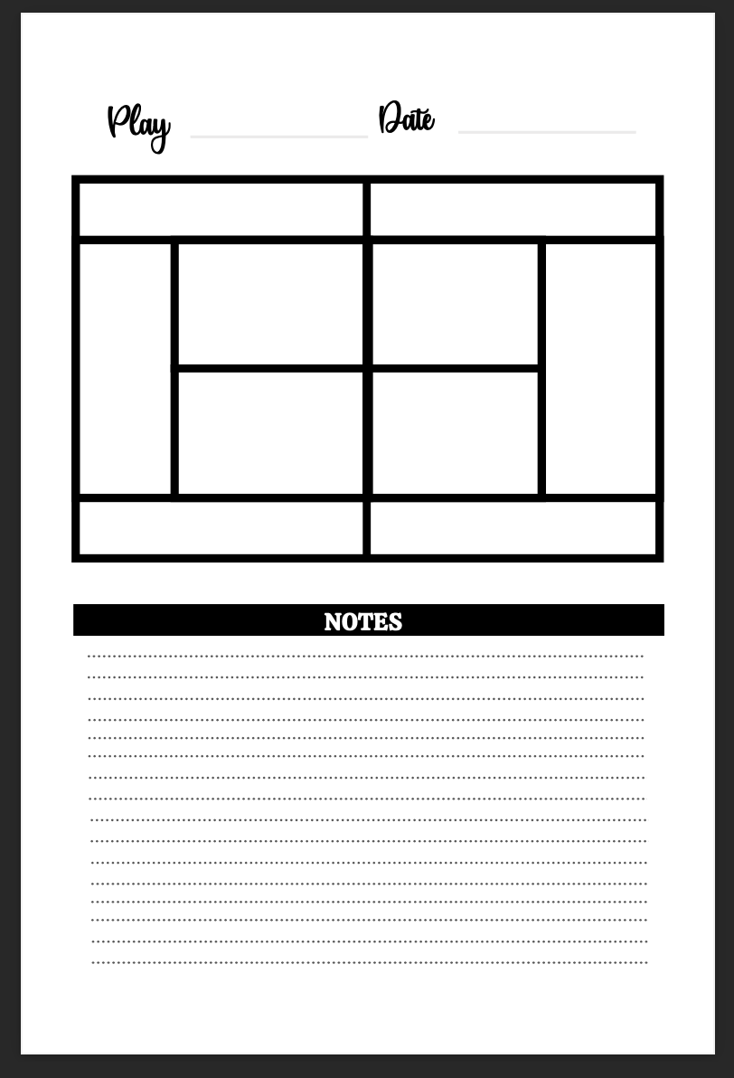 Tennis Playbook / Tennis-Practice .zip product image (5)