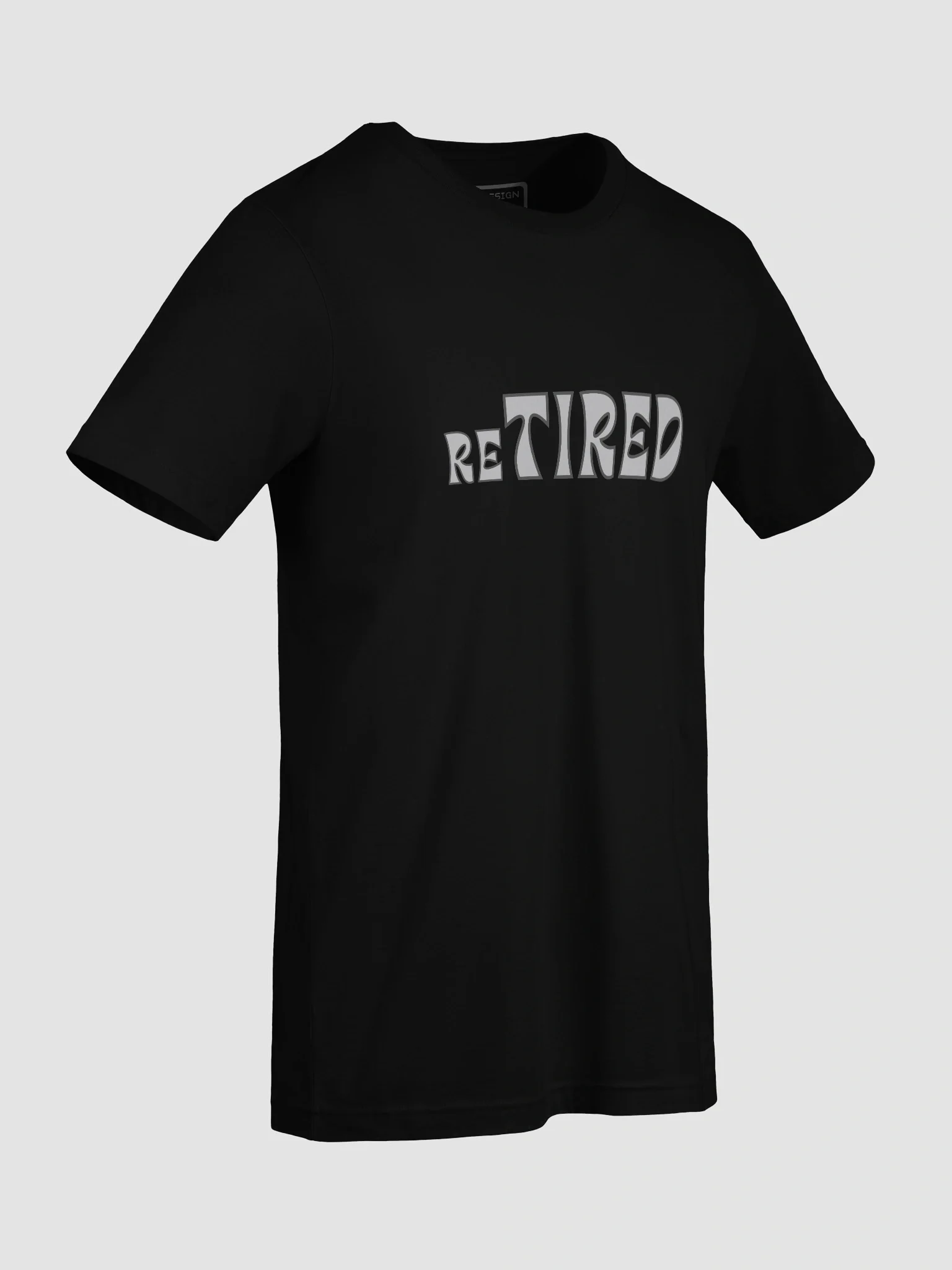 Stylish RETIRED Typography T-Shirt product image (9)