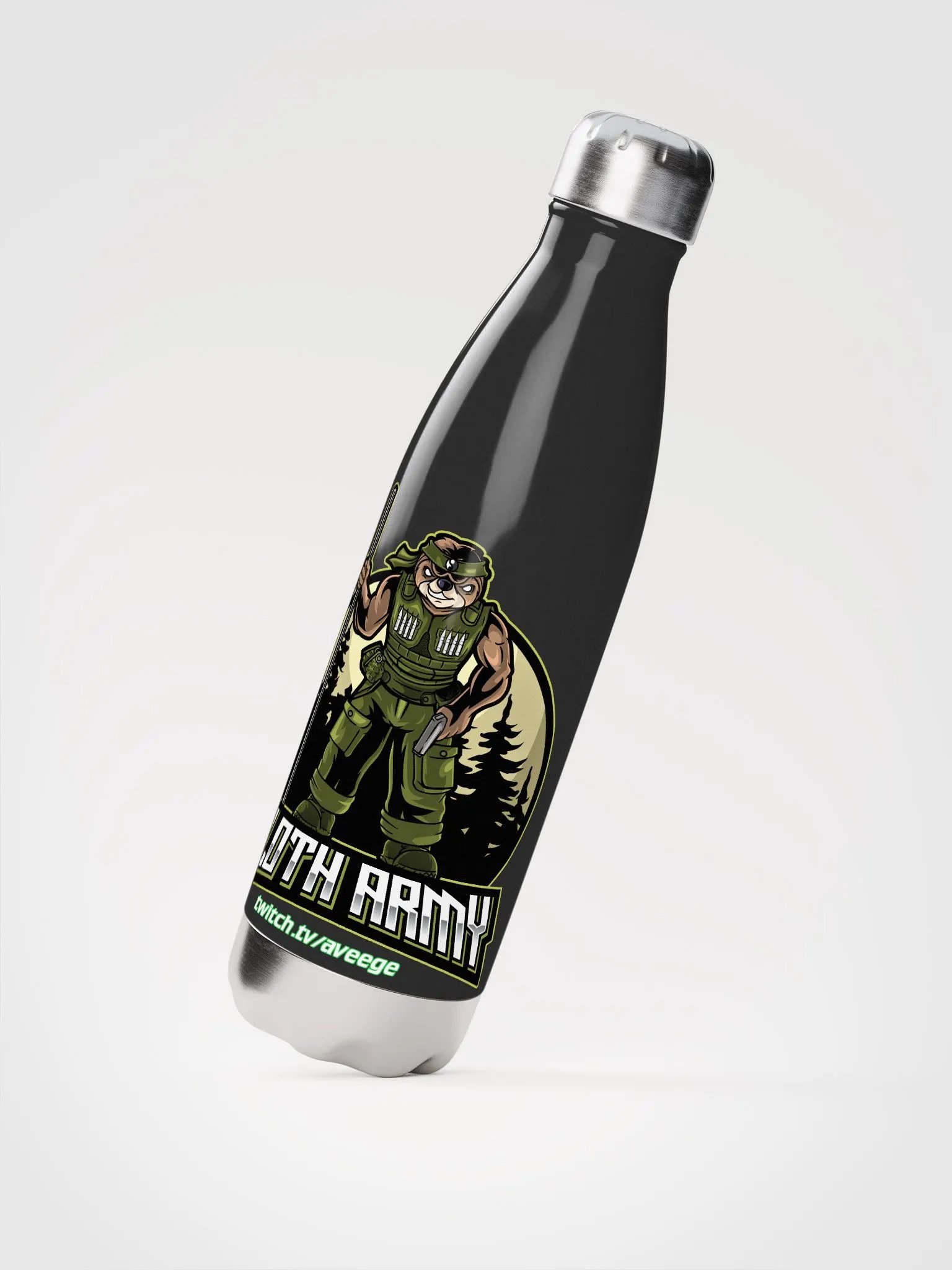 SlothArmy Steel Water Bottle product image (3)