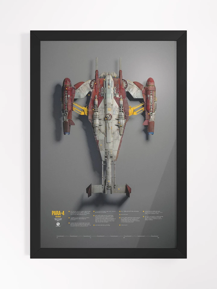 Poster - PARA-4 - Spaceship Overview Series product image (1)