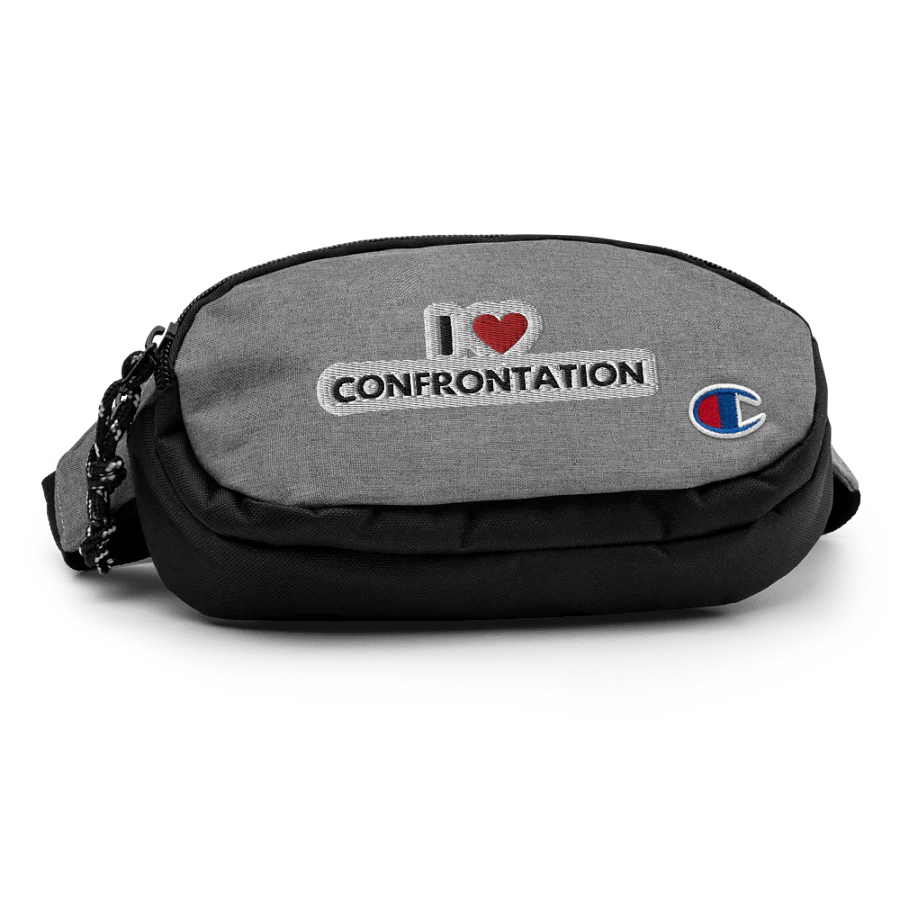 I <3 Confrontation (bubble design) champion fanny pack product image (2)