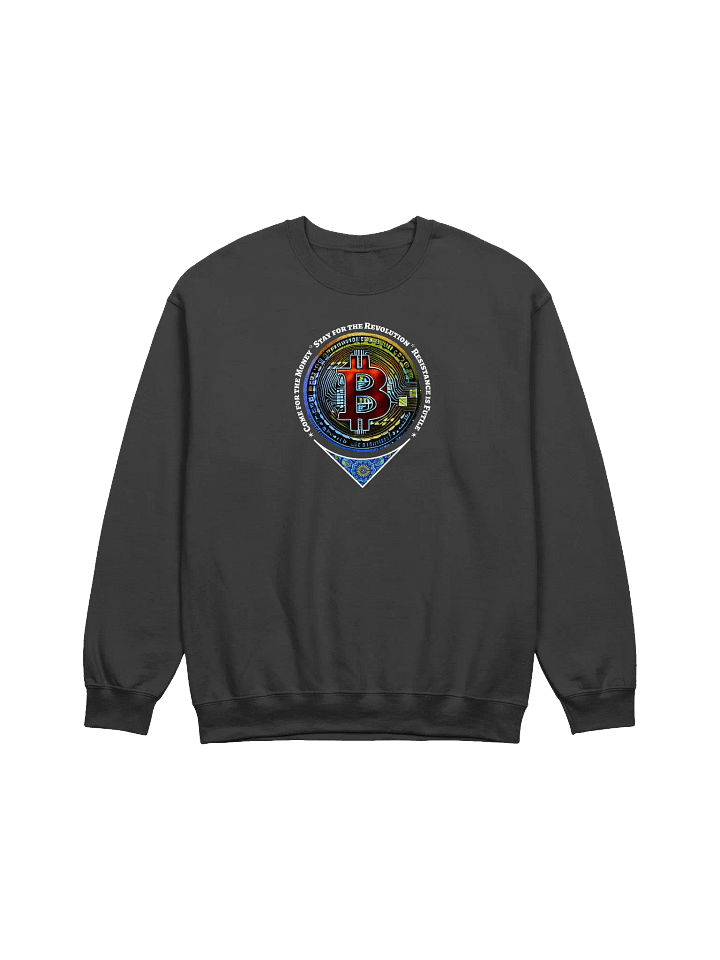 Bitcoin Revolution Crewneck Sweatshirt product image (1)