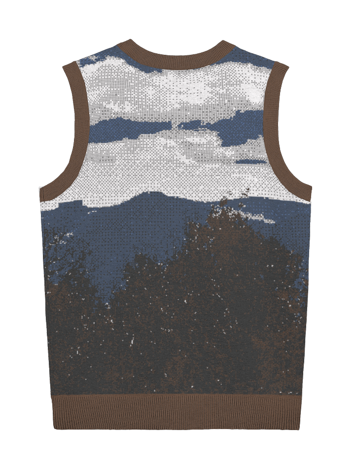 Mountain Visions Knitted Vest product image (6)