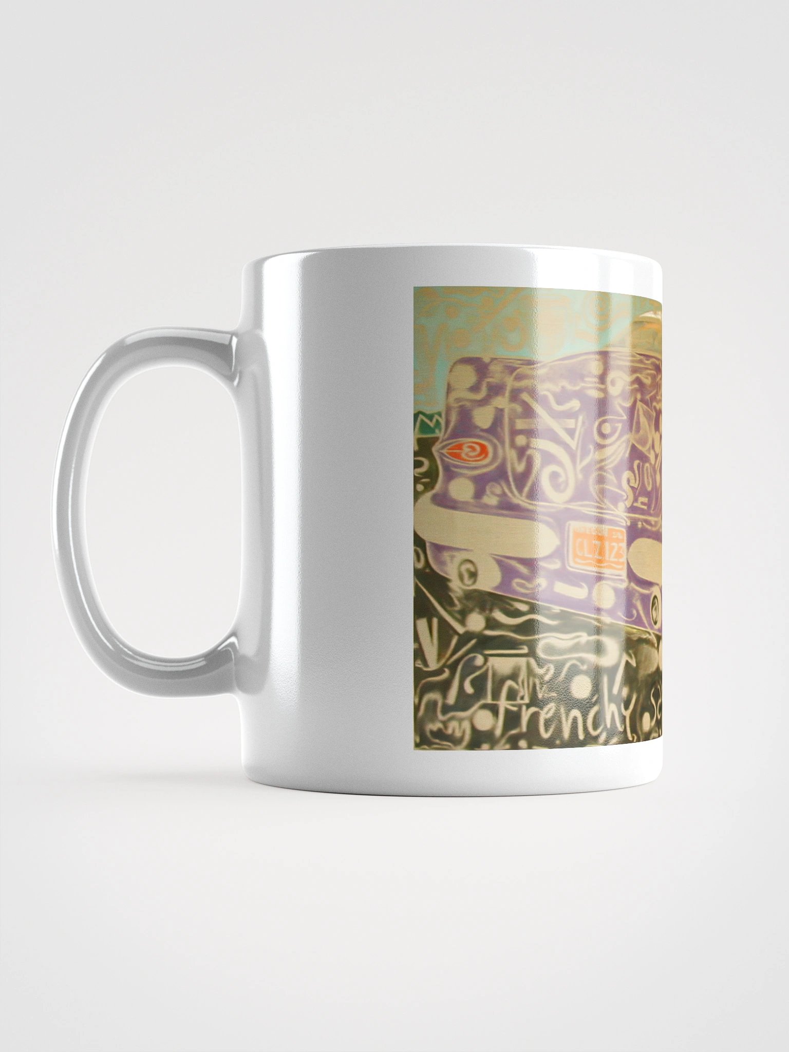 A Century of Rides II White Glossy Mug product image (1)