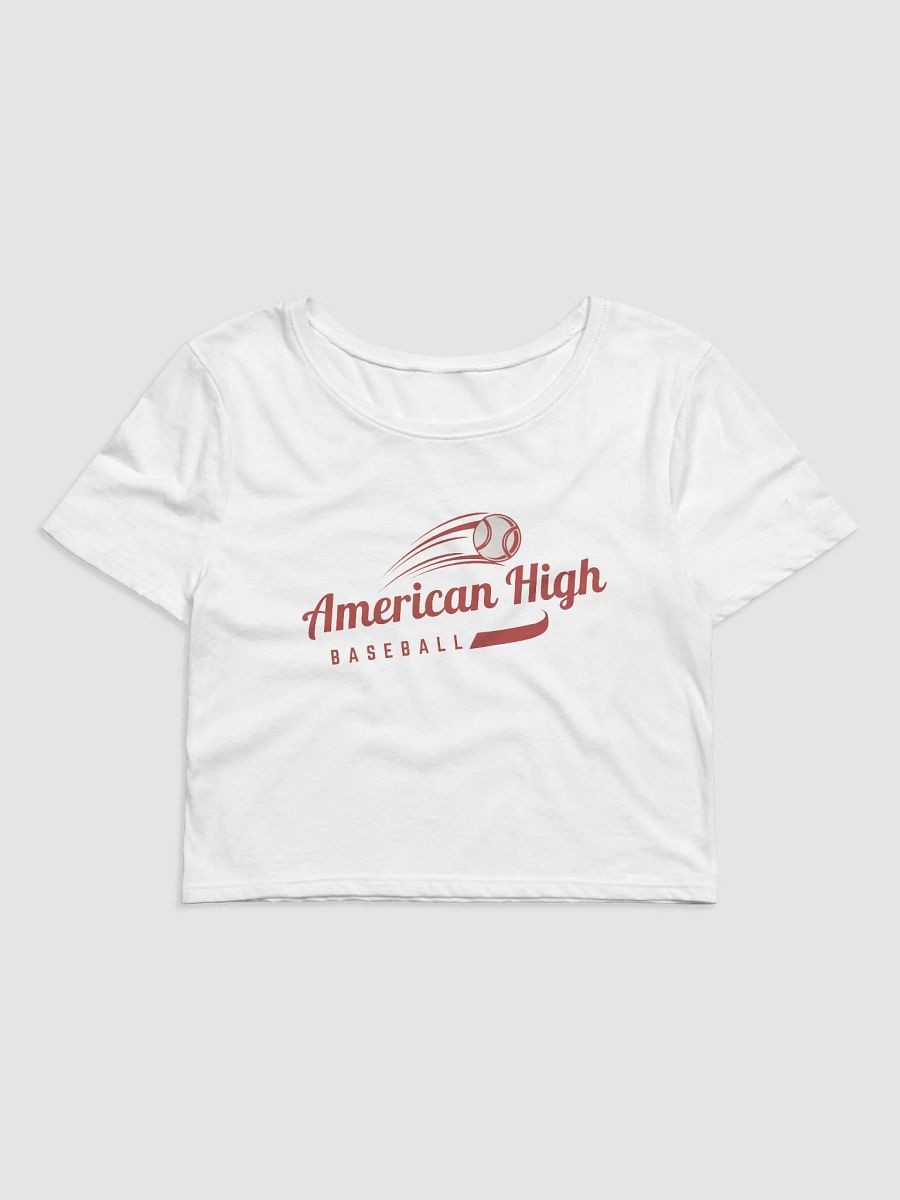 Baseball baby tee product image (1)