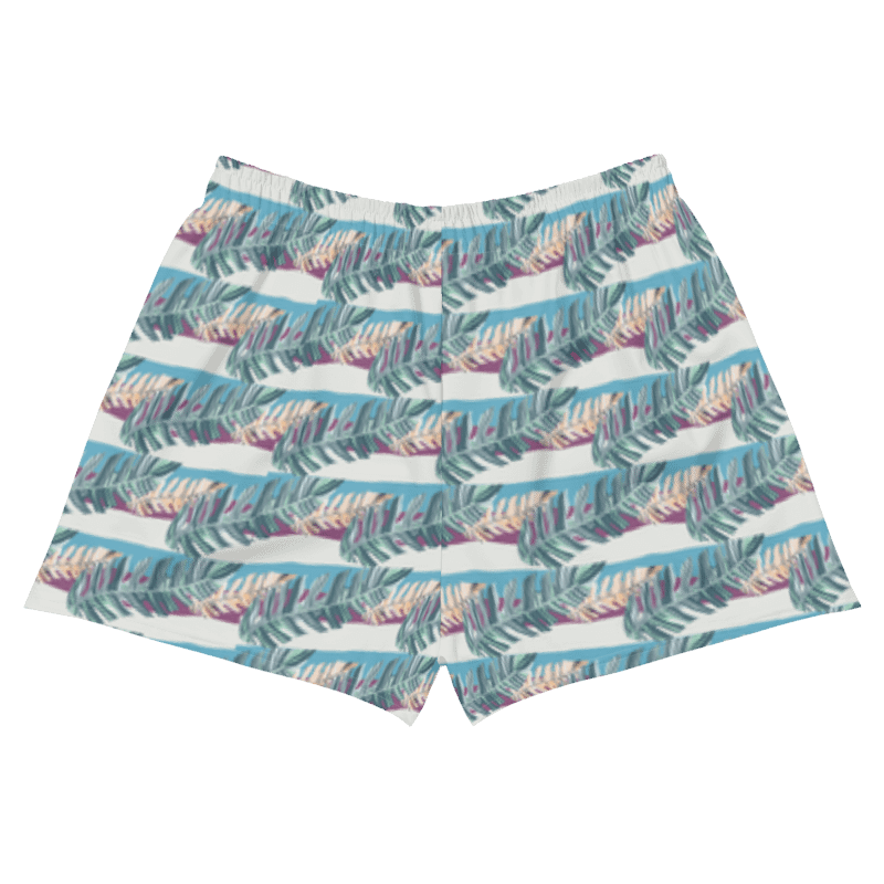 Tropical Stripes | Unisex Athletic Shorts product image (8)