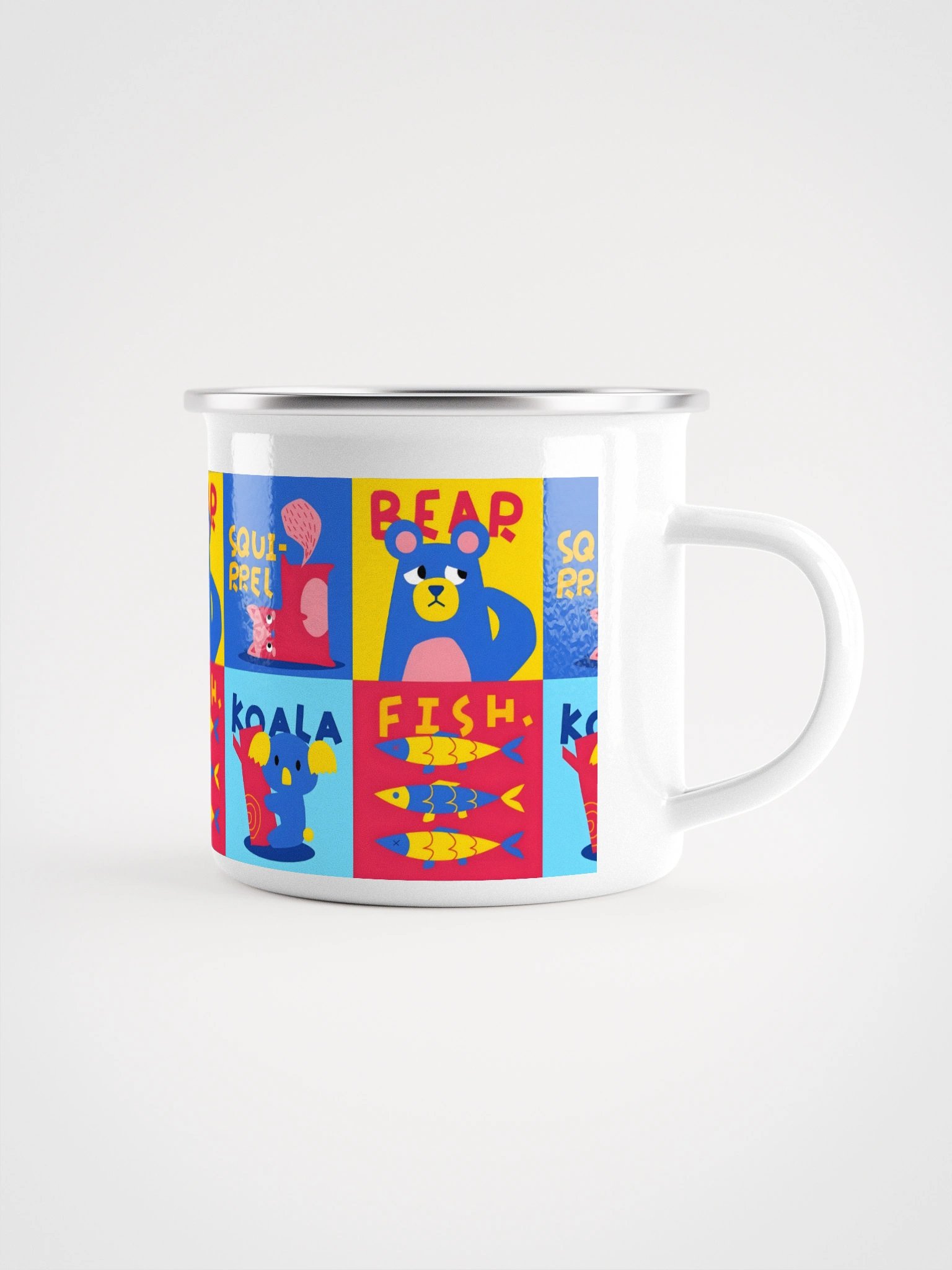 Wildlife Adventure Enamel Mug product image (1)