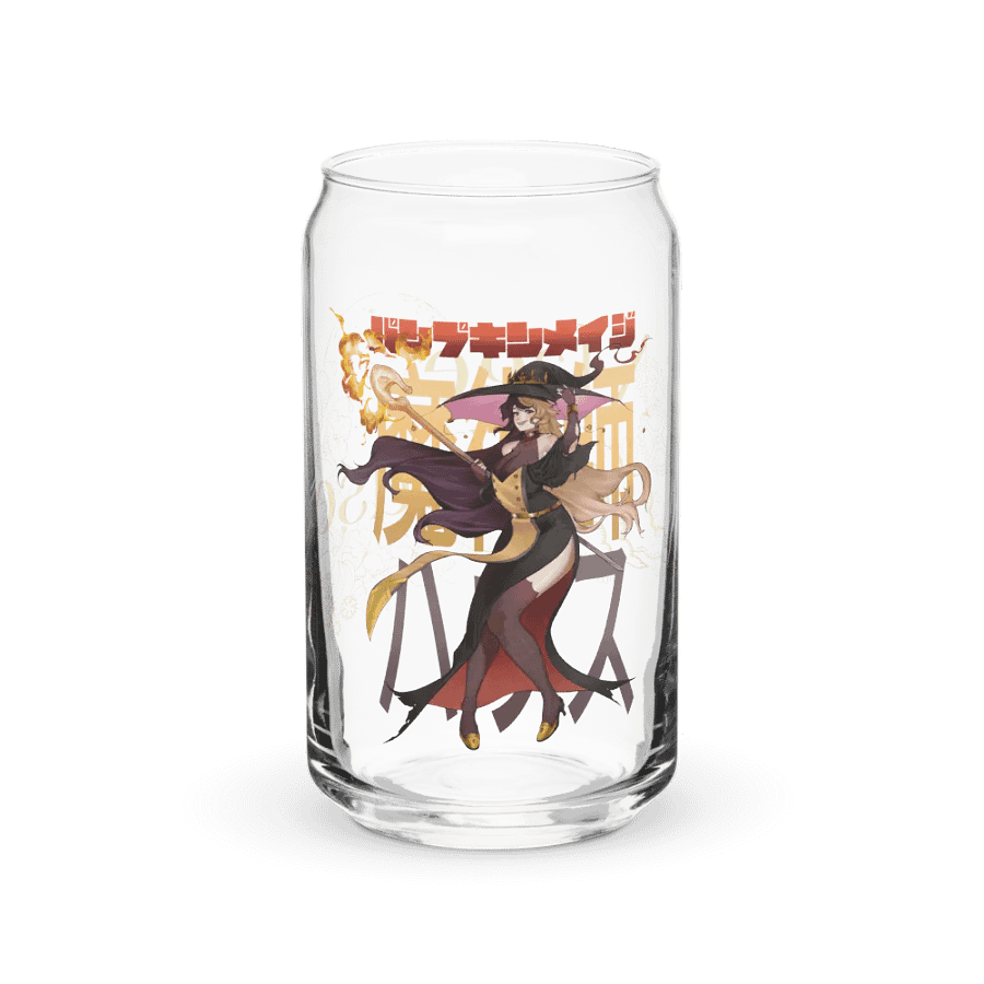 Pumpkin Mage: Goddess of the Gourds - Can-Shaped Glass product image (1)