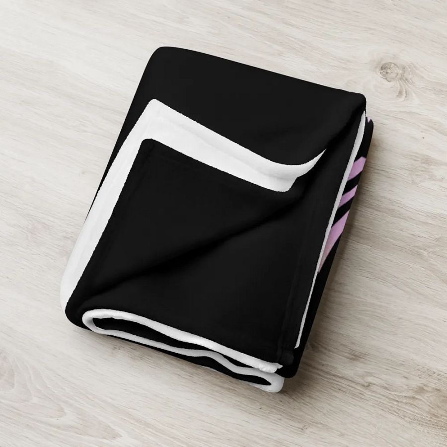 Trippy Drip Fleece Throw Blanket product image (6)