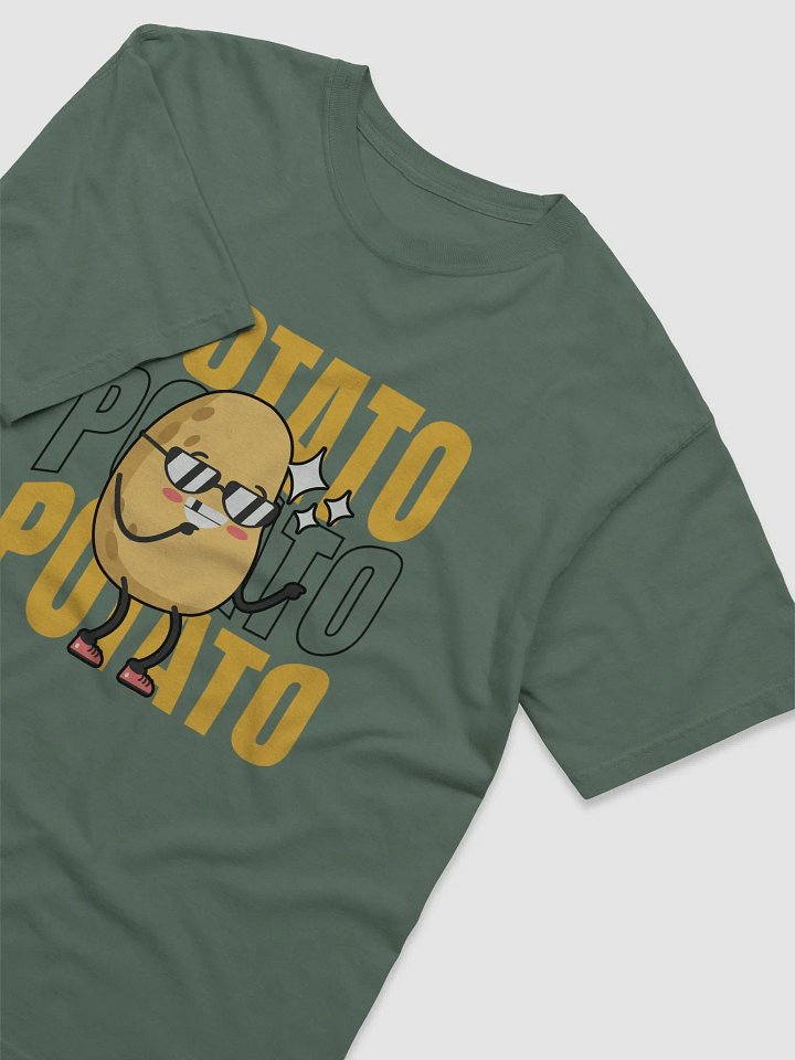 Cool Potato Vibes T-Shirt - Blue Spruce product image (2)
