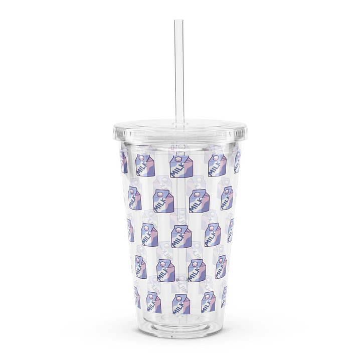 Milky Plastic Tumbler product image (1)