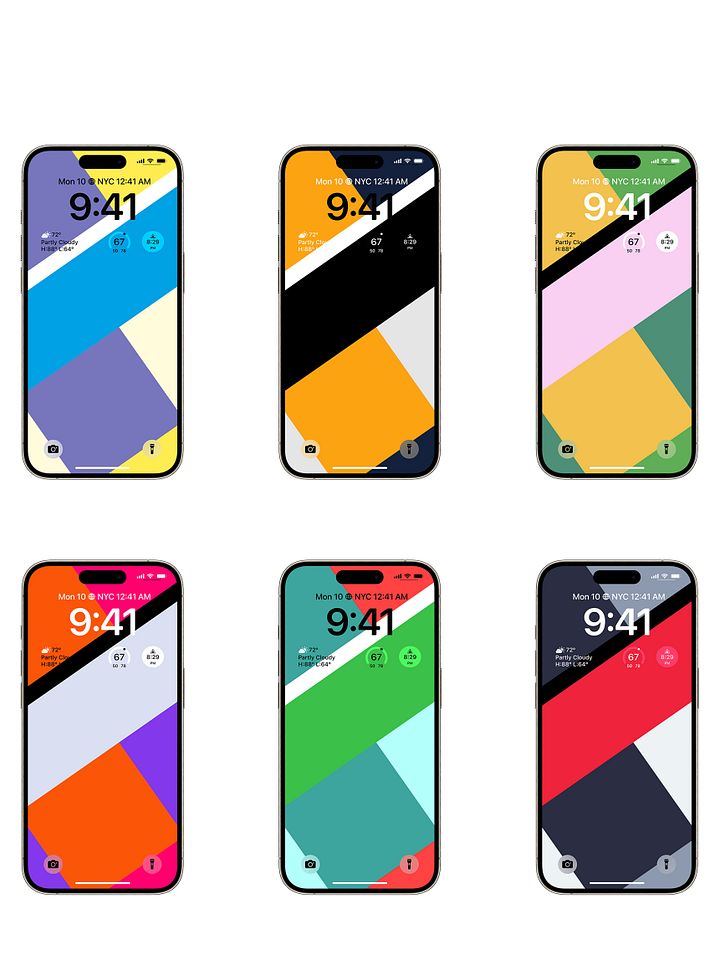 Vivid Rects Wallpaper Pack product image (2)