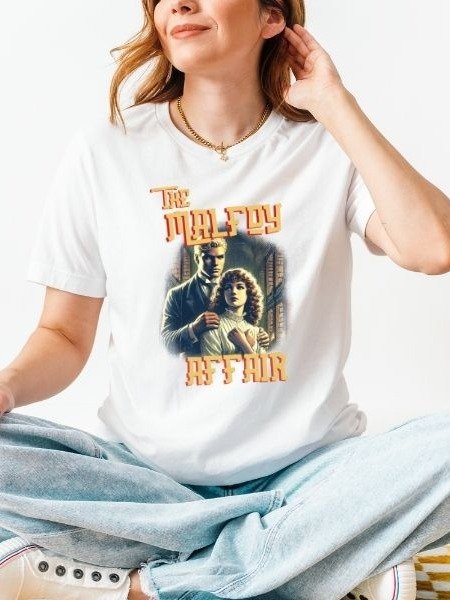 Dramione Fanfiction Vintage Pulp Mystery Harry Potter Shirt product image (47)
