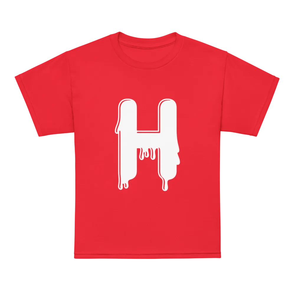 Melting Alphabet | Letter H | Youth Sports Tee product image (55)