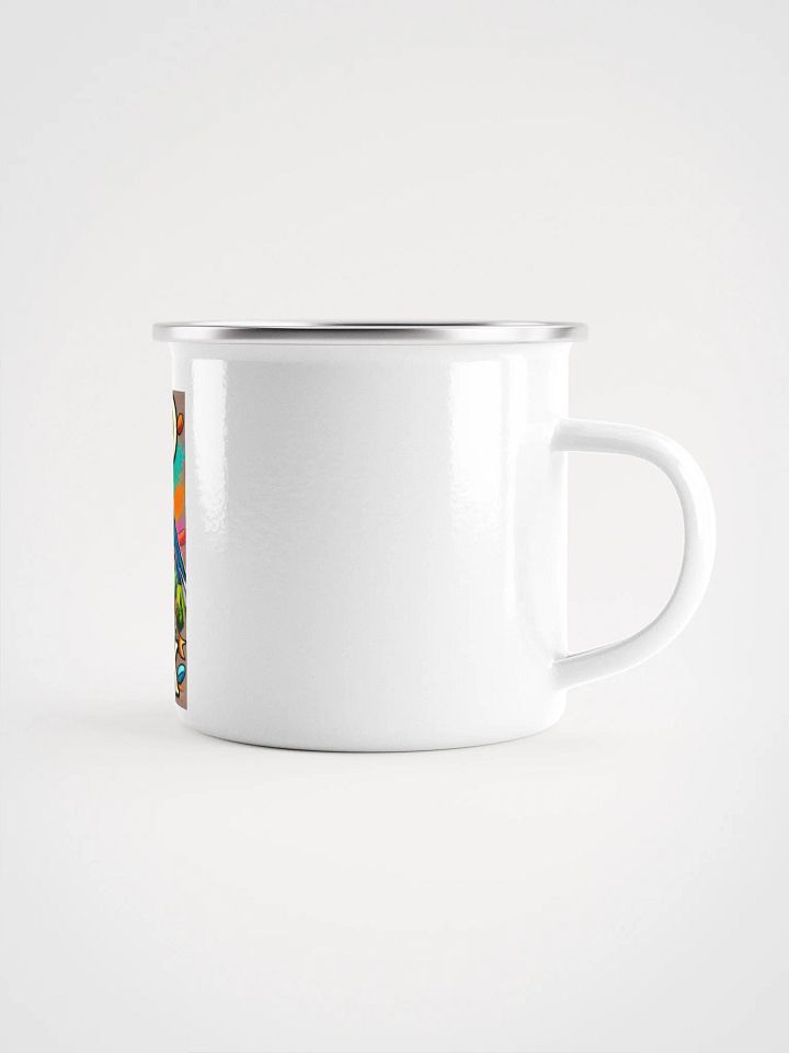 Dad The Rock Enamel Mug product image (1)