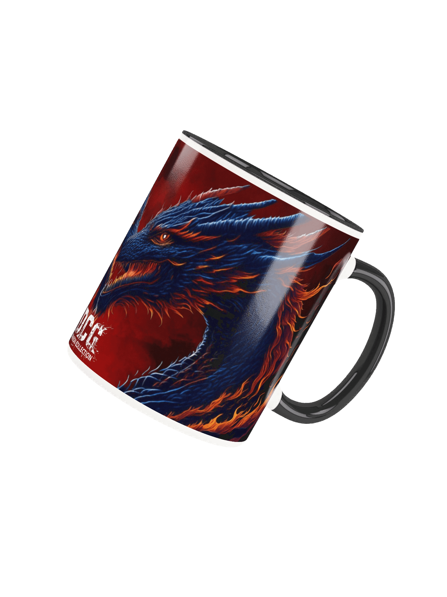 Fiery Dragon Symmetry Ceramic Mug product image (10)
